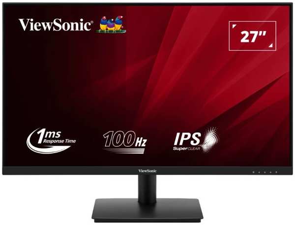 Монитор 27″ Viewsonic VA270-H IPS LED 16:9 HDMI матовая 250cd 178гр/178гр 1920*1080 100Hz VGA FHD