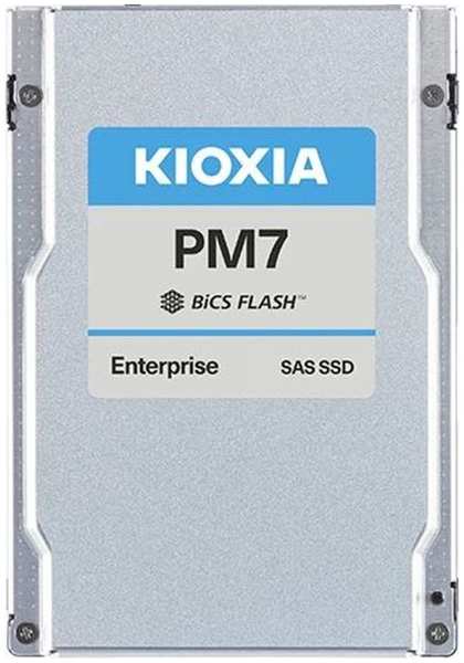 Накопитель SSD 2.5'' Toshiba (KIOXIA) KPM7VRUG1T92 PM7-R, 1.92TB, SAS 24G, TLC, 4200/3400MB/s, IOPs 720K/155K, TBW 3504