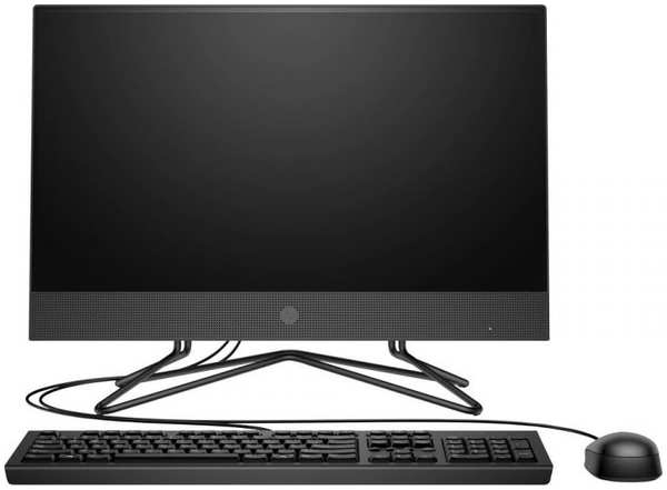 Моноблок 21,5'' HP 200 G4 6D418EA i5-1235U/8GB/512GB/1920x1080/Iris Xe graphics/USB kbd/USB mouse/GbitEth/WiFi/BT/cam/noOS