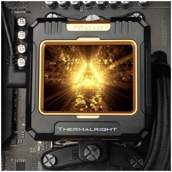 Система охлаждения жидкостная Thermalright Frozen Warframe 360 ARGB LGA115x/1200/1700/1851/2011/2066/AM5/AM4 (3*120mm, 2000rpm, 70.84CFM, 22.1 dBa, 4