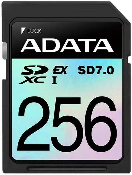 Карта памяти SDXC 256GB ADATA ASD256GEX3L1-C EXPRESS GEN3 L1 800/700 MB/s