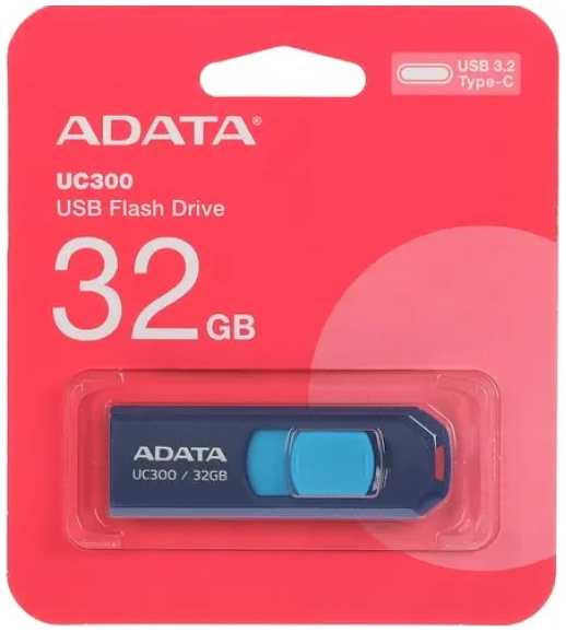 Накопитель USB 3.2 32GB ADATA UC300 Type-C 9698827240