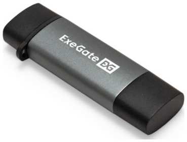 Карт-ридер Exegate CR-201CA EX297630RUS USB Type-A/Type-C --> Card Reader, SD/SDHC/MMCII/RS MMC, Micro SD/ Micro SDHC/Micro SDXC