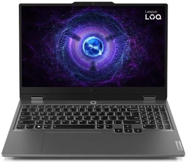 Ноутбук Lenovo LOQ 15IRX9 83DV00GBRK i5-13450HX/16GB/512GB SSD/GeForce RTX 4050 6GB/15.6″ FHD IPS/BT/WiFi/noOS/luna grey 9698841448