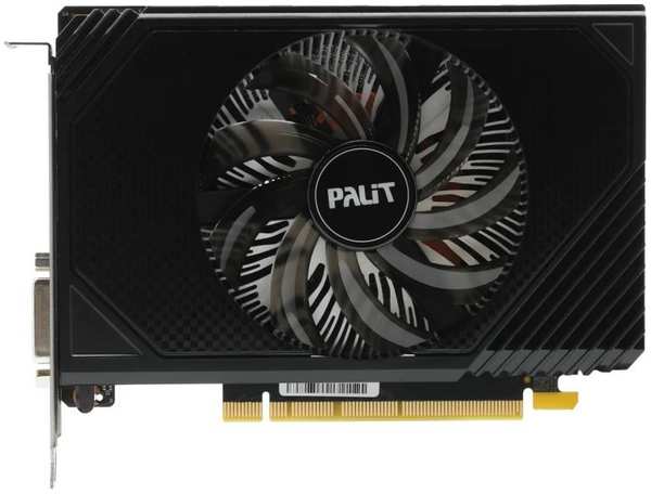 Видеокарта PCI-E 4.0 Palit GeForce RTX 3050 StormX V1 8GB 128bit, 8nm, 1777/14000MHz, DVI, 2*HDMI, DP, ret 9698841505