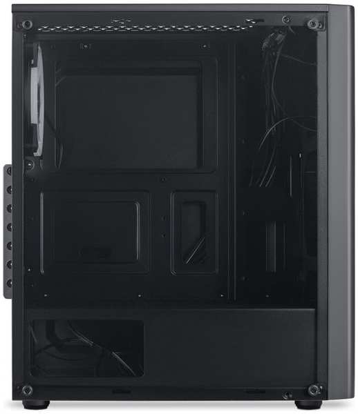 Корпус ATX GMNG OGC-G120 черный, боковое окно из закаленного стекла, 5x120mm, 2xUSB2.0, USB3.0, audio, bott PSU 9698841778