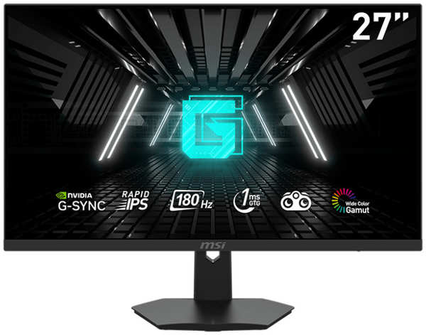 Монитор 27″ MSI G274F 9S6-3CC2CH-057 1920x1080, 1мс, 250nit, 178/178, IPS, 180Hz, DP/2HDMI