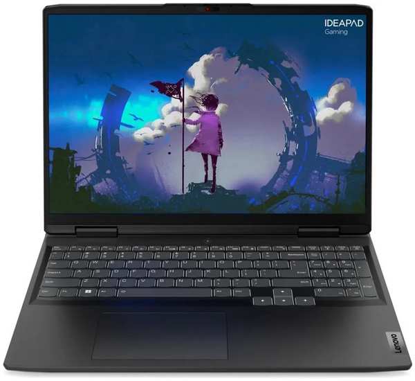 Ноутбук Lenovo IdeaPad Gaming 3 16IAH7 82SA0051RK i5-12450H/16GB/512GB SSD/GeForce RTX 3060 6GB/16″ WUXGA IPS/BT/WiFi/noOS/onyx