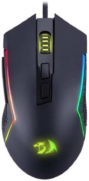 Мышь Redragon Trident Lite черная, RGB, 7 кнопок, 8000dpi