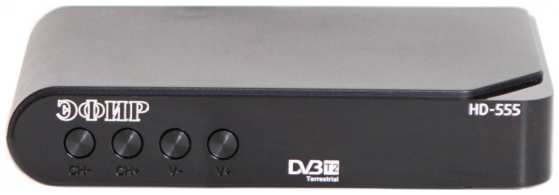 Ресивер СИГНАЛ Эфир HD-555 20496 DVB-T2 черный 9698844661