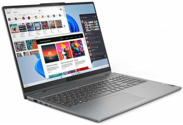 Ноутбук Lenovo IdeaPad Slim 5 16AHP9 83DD0021RK Ryzen 7 8845HS/32GB/1TB SSD/Radeon graphics/16″ OLED/WiFi/BT/cam/noOS