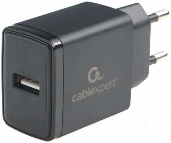 Зарядное устройство сетевое Cablexpert MP3A-PC-55 Зарядное устройство Cablexpert 10.5Вт, 2.1А, 1хUSB, чёрный, пакет 9698845750