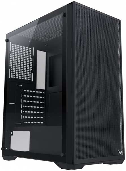 Корпус ATX FORMULA AIR POWER G5 B черный, без БП, боковая панель из закаленного стекла, USB3.0, USB3.1, audio 9698847266