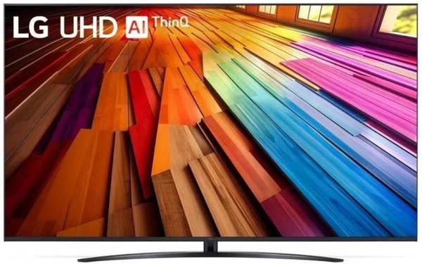 Телевизор LG 75UT81006LA.ARUB 75″ черный 4K Ultra HD 60Hz DVB-T DVB-T2 DVB-C DVB-S2 USB WiFi Smart TV 9698848075