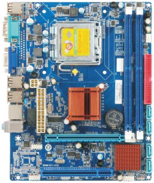 Материнская плата mATX Esonic G31CHL3 (LGA775, G31, 2*DDR2 (800), 4*SATA2 3G, 8xUSB 2.0, 1xVGA, 1xRJ-45)