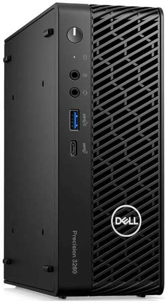 Компьютер Dell Precision 3260 Compact i7 13700/16GB/1TB SSD/T1000 8GB/CR/GBitEth/kbd/mause/Win11Pro/black 9698848264