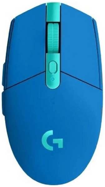 Мышь Wireless Logitech G304 Lightspeed 910-006016 синяя оптическая (12000dpi) беспроводная USB (5but)