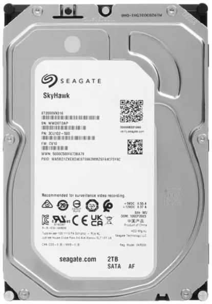 Жесткий диск 2TB SATA 6Gb/s Seagate SkyHawk ST2000VX016 3.5″, 5400rpm, 256MB