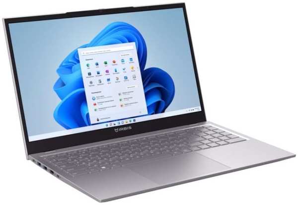 Ноутбук Irbis 15NBP3508_G2 i5-1240P/16GB/512GB SSD/Iris Xe graphics/15.6″ FHD IPS/WiFi/BT/cam/Win11Pro/dark grey 9698849131