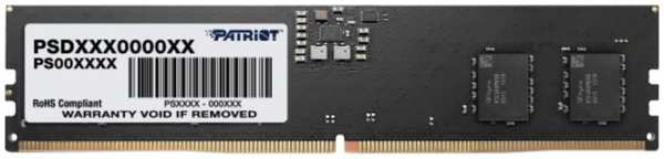 Модуль памяти DDR5 16GB Patriot Memory PSD516G56002 Signature Line PC5-44800 5600MHz CL46 1.1V UDIMM 9698849236