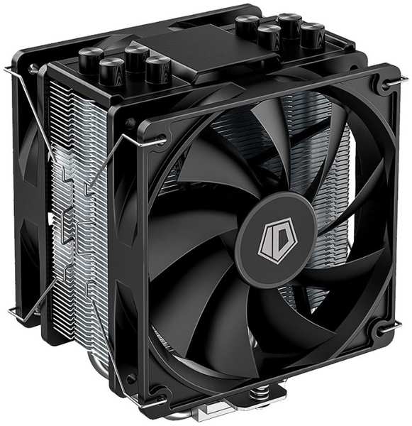 Кулер ID-Cooling SE-214-XT PLUS LGA2066/2011/1851/1700/1200/115X/AM5/AM4 (TDP 200W, PWM, 4 тепл.трубки прямого контакта, 2 x FAN 120mm) RET 9698849294