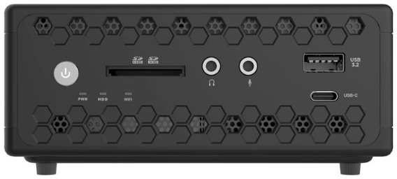 Платформа Zotac ZBOX-CI337NANO-BE Barebone, Intel N100, DDR5-4800, UHD Graphics, 2*GLAN, WIFI, BT, D 9698849366