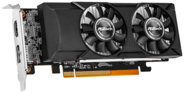 Видеокарта PCI-E ASRock RX550 Low Profile (RX550 LP 4G) 4GB GDDR5 128bit 1100MHz HDMI/DP 9698849495