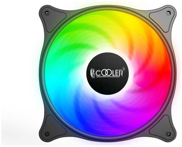 Вентилятор для корпуса PCCooler FX 120 ARGB (120x120x25mm, 4-pin PWM, ARGB, 52.79CFM, 33.2dBA, 2000 RPM, )