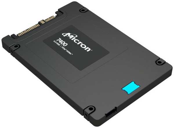 Накопитель SSD 2.5'' Micron MTFDKCC1T6TFC-1AZ1ZABYY 7400 MAX 1.6TB NVMe U.3 (15mm) PCIe NVMe Gen4 1x4 v1.4 3D TLC 6500/2200MB/s IOPS 430K/224K MTTF 2М