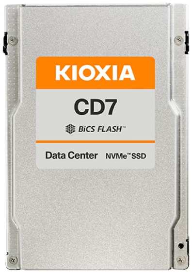 Накопитель SSD 2.5'' Toshiba (KIOXIA) KCD71RUG1T92 CD7-R, 1.92TB, PCIe 4.0 1x4 NVMe 1.4, 6650/3600MB/s, IOPS 1100K/180K, MTTF 2,5M, 1 DWPD TLC BiCS Fl