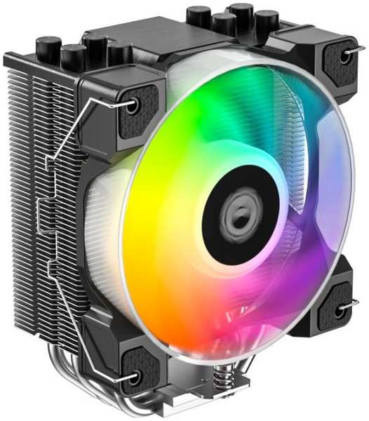 Кулер ID-Cooling SE-214-XT DF ARGB LGA115x/1200/1700/1851/AM4 (TDP 180W, 900-2000rpm, 31.5dBa, 56.5CFM, 4pin PWM ARGB) 9698862896