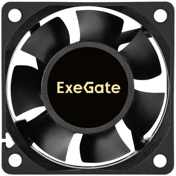 Вентилятор для корпуса Exegate ExtraPower EP06025S3P-5 EX297004RUS 60x60x25 mm, 4800rpm, 17.2CFM, 33,5dBa, 3-pin