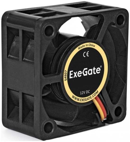 Вентилятор для корпуса Exegate ExtraSilent ES04020S3P-5 EX296998RUS 40x40x20 mm, 4800rpm, 5.2CFM, 21dBa, 3-pin