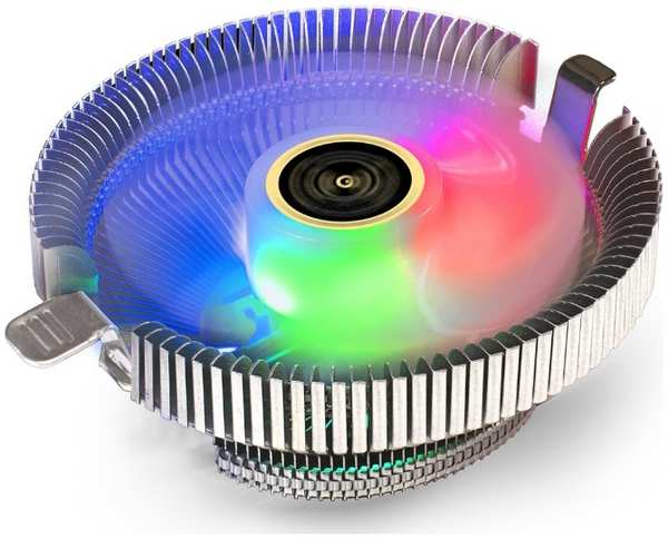 Кулер Exegate Wizard EE91-PWM.RGB EX297295RUS LGA775/115x/1200/1700/1851/AM2/AM2+/AM3/AM3+/AM4/AM5/FM1/FM2/754/939/940 (TDP 75W, 90mm, 800-2400rpm, 48