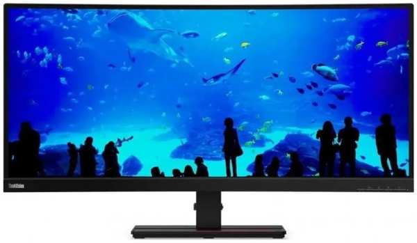 Монитор 34″ Lenovo ThinkVision P34w-20 63F2RAT3UK 3440x1440 LED, 21:9, IPS, 300cd, 1000:1, 4ms, 178/178, DP, 2*HDMI, USB Type-C, RJ-45, audio, 60Hz, c 9698864454