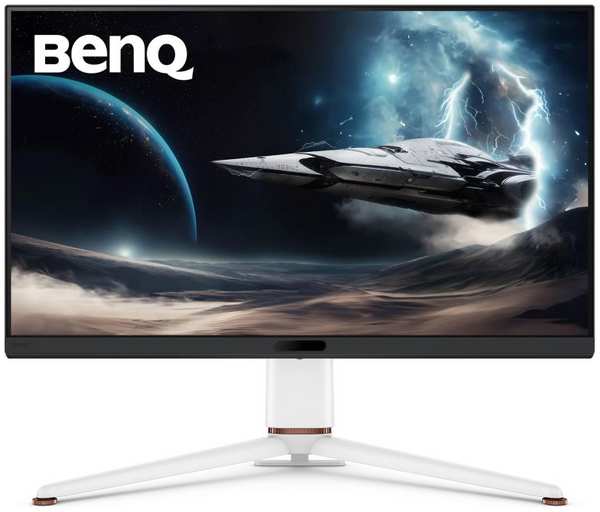 Монитор 31,5″ BenQ EX321UX 3840x2160 Mini LED, 16:9, IPS, 700cd, 1000:1, 1ms, 178/178, 3*HDMI, DP, audio, 144Hz, Speakers, HAS, tilt, swivel, VESA 100 9698864862