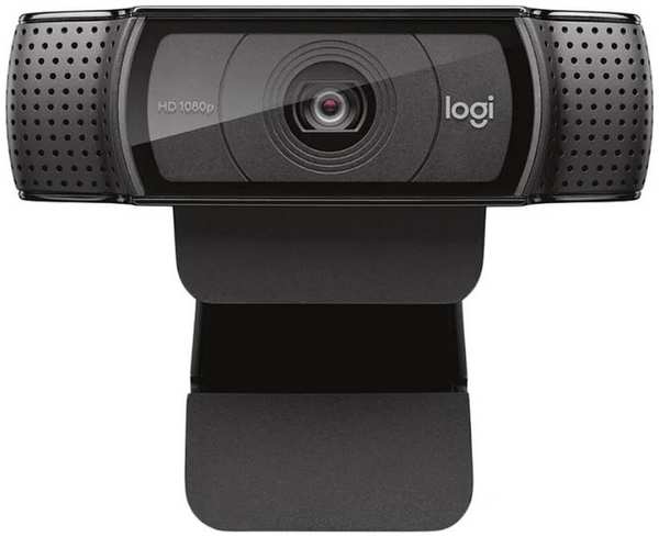 Веб-камера Logitech C920 960-000998 FHD, 1080p, 30 кад/сек, USB 2.0, 1920*1080, 15Мп, автофокус