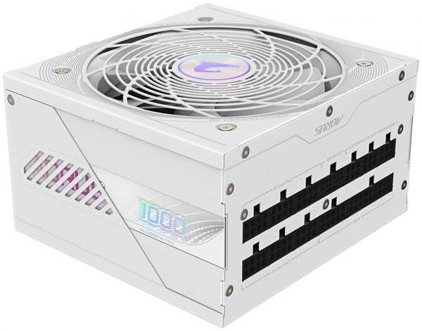 Блок питания ATX GIGABYTE GP-AE1000PM PG5 ICE 1000W, 80 Plus Platinum, 12VHPWR, Full Modular