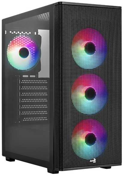 Корпус ATX AeroCool Designer-G-BK-v2 4711099476770 , без БП, USB 3.0, 2*USB 2.0, HD Audio