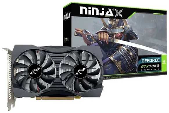 Видеокарта PCI-E Sinotex GeForce GTX 1050 Ninja (NF105NP45F) 4GB GDDR5 128bit 14nm DVI/HDMI/DP RTL