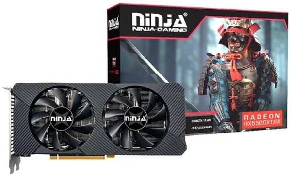 Видеокарта PCI-E Sinotex Radeon RX 5700 XT Ninja (AJ57XTF86F) 8GB GDDR6 256bit 1605/14000MHz 7nm HDMI/3*DP RTL