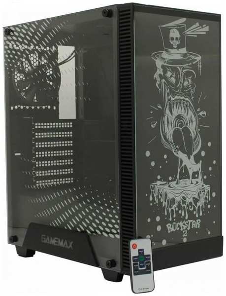 Корпус ATX FragMachine RockStar 2 GM-A365-DBB-FM black, без БП, USB3.0, USB 2.0, audio 9698866334