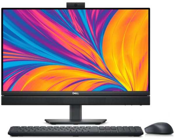 Моноблок 23.8'' Dell Optiplex 7420 i3-14100T/8GB/256GB/1920x1080/wireless kbd/wireless mouse/GbitEth/WiFi/BT/cam/Linux Ubuntu