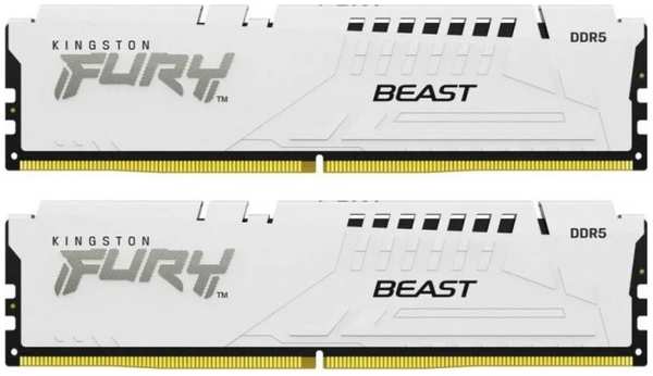 Модуль памяти DDR5 32GB (2*16GB) Kingston FURY KF560C36BWE2K2-32 Beast EXPO PC5-48000 6000MHz 1RX8 36-44-44 1.35V 288-pin 16Gbit