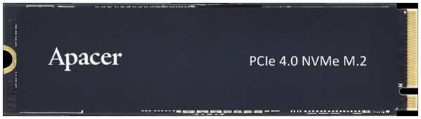 Накопитель SSD M.2 2280 Apacer AP1TBAS2280Q4X-1 AS2280Q4X 1TB PCIe Gen4x4, 3D NAND, 5000/4400Mb/s, MTBF 1.5M, NVMe 1.4, 600TBW, Retail