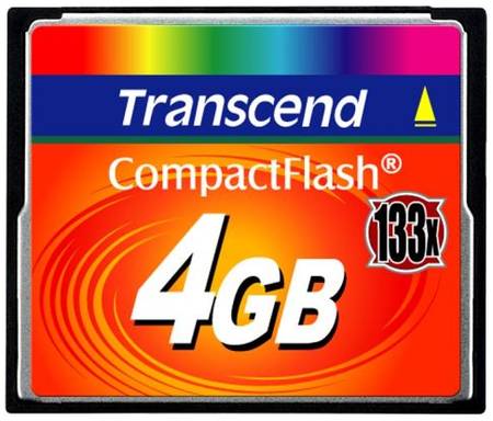 Карта памяти CompactFlash 4GB Transcend TS4GCF133 133x 969886746