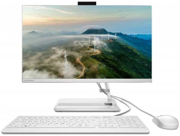 Моноблок Lenovo IdeaCentre AIO 3 24IAP7 F0GH01DMRK Pentium 8505/8GB/256GB SSD/noDVD/UHD Graphics/FHD IPS/USB kbd/USB mouse/WiFi/BT/cam/noOS