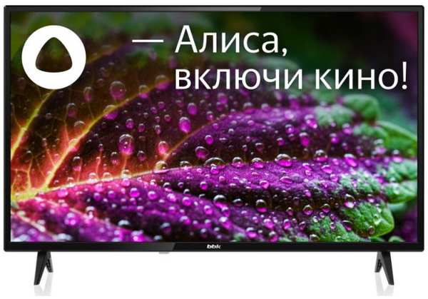 Телевизор BBK 32LEX-7249/TS2C (B) 32″ Яндекс.ТВ HD 50Hz DVB-T2 DVB-C DVB-S2 WiFi Smart TV (RUS)