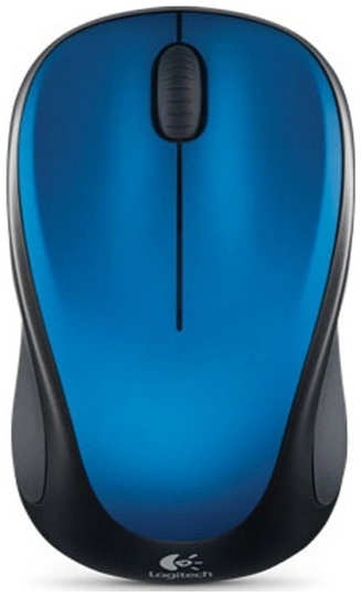 Мышь Wireless Logitech M235 910-003392 синяя/черная оптическая 1000dpi USB для ноутбука 2but