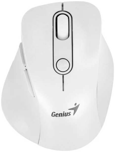 Мышь Wireless Genius Ergo 9000S Pro 31030039400 2.4 ГГц, 800-2400dpi, bluetooth, 6 кнопок, pearl whi 9698868343